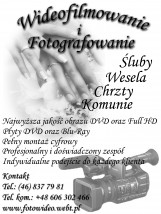 Wideofilmowanie i Fotografowanie - Rejestrowanie Uroczystości Okolicznościowych Foto-Video Łowicz