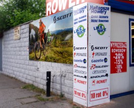 Szyldy reklamowe - Studio Reklamy Pstryk-Cyk Włocławek