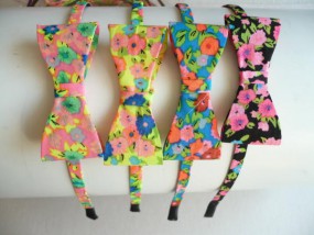 Opaska metalowa z kokardką - Firma Handlowa  Klips  - ozdoby do włosów, biżuteria sztuczna Gdynia