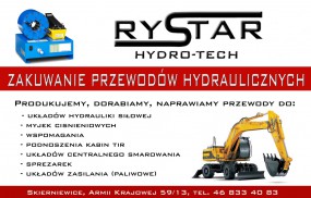 Zakuwanie przewodów hydraulicznych - Rystar Hydro-Tech Konrad Rychlewski Skierniewice