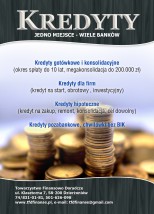 CHWILÓWKI I POŻYCZKI BEZ BIK - Towarzystwo Finansowo Doradcze Dzierżoniów