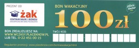 Bon 100zł - Centrum Nauki i Biznesu Żak, Oddział Rybnik Rybnik