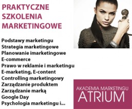 Szkolenia i kursy marketingowe, czerwiec 2014 - Akademia ATRIUM Firma Szkoleniowa Warszawa