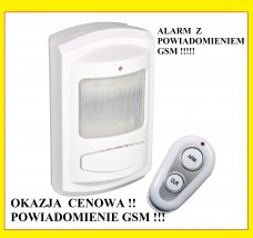 ALARM Z CZUJKĄ,SYRENA POWIADOMIENIE GSM -możliwość rozbudowy - P.H.U. DAMEX Damian Staniek Mikołów