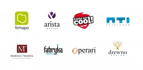 Logo logotyp identyfikacja wizualna - Firmapa Dominik Robakowski Kuślin