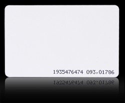 Karta zbliżeniowa cienka PVC - ABAKS-SYSTEM M.Bąk, A. Bąk Sp.j. Lublin