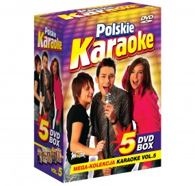 5 DVD BOX Polskie Karaoke vol.5 - Ryszard Music Konstancin-Jeziorna