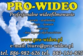 Wideofilmowanie wesel - PRO-WIDEO Profesjonalne Wideofilmowanie Kamerzysta Video Nowy Sącz