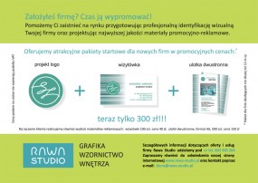 Projektowanie logotypów, wizytówek, papeterii firmowej Katowice, Śl - Rawa Studio Sabina Zając Katowice