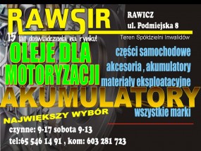 Akumulator - FHU  RAWSIR  Rawicz