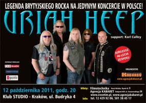 Koncert Uriah Heep - Agencja artystyczna  KABARET  Kraków