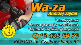 Montaż i serwis LPG -  WA-ZA P.P. Andrzej Zajdel Krosno
