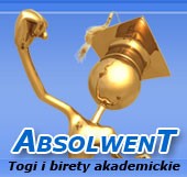 Togi i birety akademicki - Absolwent Opole