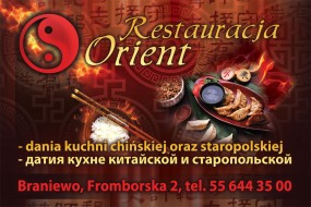 Restauracja ORIENT - WARMIA Bożena Plażuk Braniewo