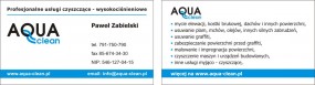 Profesjonalne usługi czyszczące wysokociśnieniowe - AQUA-CLEAN Paweł Zabielski Knyszyn