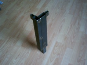 SŁUPEK ROGOWY TYLNY PRAWY H-400 MM - Skrzynie ładunkowe - naprawa nadwozi - zabudowy nadwozi - burty aluminiowe - części do nadwozi Ćwiklice