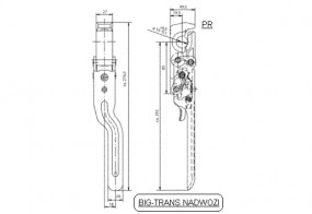 zamknięcie wywrotkowe - Skrzynie ładunkowe - naprawa nadwozi - zabudowy nadwozi - burty aluminiowe - części do nadwozi Ćwiklice