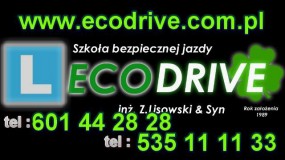 KURS PRAWA JAZDY KAT.B - Szkoła bezpiecznej jazdy ECODRIVE inż. Z.Lisowski i syn Sosnowiec