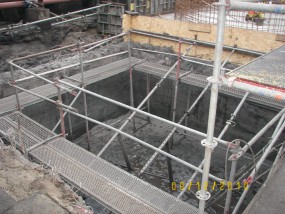Piaskowanie - powierzchni betonowej zbiornika - PPHU AMIX Niegowa
