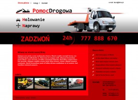 Pomoc drogowa 1 - Agencja Interaktywna WEBLINEK Marcin Linek Stary Targ
