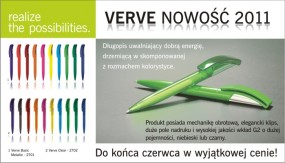 Długopis Verve 2011 - BTL Forms Effective Advertising Warszawa