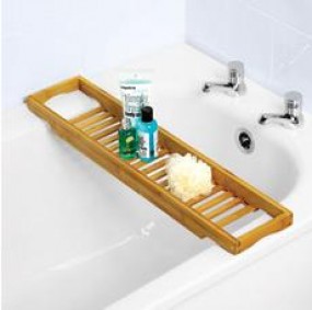 BAMBUSOWA PÓŁKA NA WANNĘ   (Kod: 56410) - Lider Betterware - pomysły do Twojego domu, Elbląg