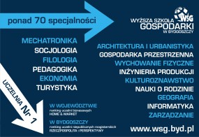 szkolnictwo wyższe - Wyższa Szkoła Gospodarki Bydgoszcz