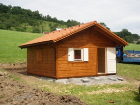 Domek drewniany letniskowy Antek - Domki drewniane Brzeziny