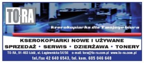 Przeglądy, konserwacje, serwis Konica Minolta - TO-RA Centrum Kopiowania Łódź