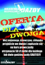 Oferta dla DWOJGA - Akademia Bezpiecznej Jazdy Opole