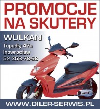 Skuter, Motorower - PPHU WULKAN Anna Ogrodniczek Inowrocław
