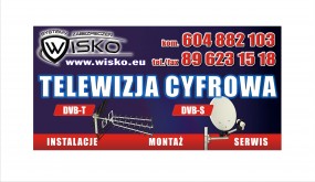 montaż anten, telewizja cyfrowa naziemna i satelitarna - Wisko Systemy Zabezpieczeń Wiesław Skowroński Szczytno