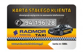 Przewozy osobowe TAXI - RADMOR Taxi Kołobrzeg Niekanin