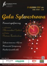 Gala Sylwestrowa - Filharmonia Opolska im. Józefa Elsnera w Opolu Opole