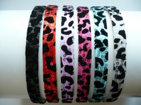 Opaski z cekinami 1/207 - Firma Handlowa  Klips  - ozdoby do włosów, biżuteria sztuczna Gdynia