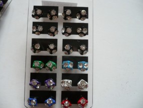 Kolczyki  A/003 - Firma Handlowa  Klips  - ozdoby do włosów, biżuteria sztuczna Gdynia