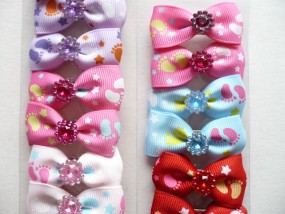 Kokardki  11/032 - Firma Handlowa  Klips  - ozdoby do włosów, biżuteria sztuczna Gdynia