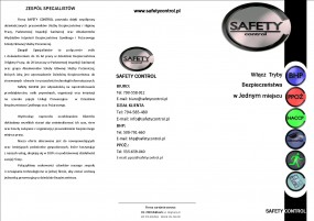 Usługi BHP - Safety Control Malbork