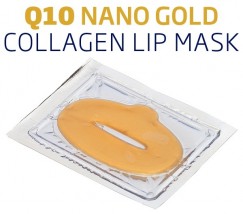 Hydrożelowa Maska Kolagenowa Na Usta - Q10 Nano Gold - Aura Glob Trade Sopot