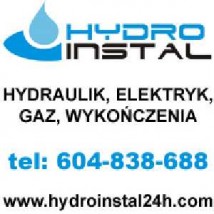 Hydraulik, Elektryk, Gaz Całodobowo tel: 604838688 - Hydro-Instal Kocmyrzów