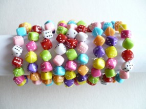 Bransoletka E/33 - Firma Handlowa  Klips  - ozdoby do włosów, biżuteria sztuczna Gdynia