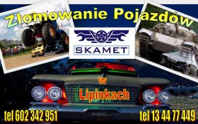 Kasacja Pojazdów - Stacja Demontażu Pojazdów SKAMET Lipinki