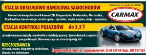 SKP - Stacja Obsługowo Handlowa Samochodów, Stacja Kontroli Pojazdów  CARMAX  Janusz Czaja Miejsce Piastowe