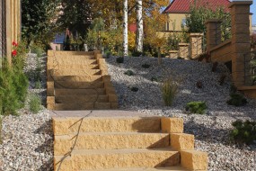 Blok schodowy - AUREA GARDEN Krzysztof Struzik Gorzów Wielkopolski