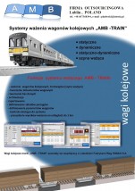 Kolejowe systemy wagowe - AMB Firma Outsourcingowa Lublin