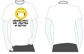 T-shirt Uśmiechnij się ..... - Projekt Gdynia - sklep w Twoim Stylu Gdynia