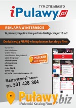 Reklama w portalu iPulawy.pl - Studio Reklamy MULTIMEDIA Puławy