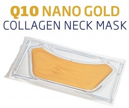 Hydrożelowa Maska Kolagenowa Na Szyję - Q10 Nano Gold - Aura Glob Trade Sopot