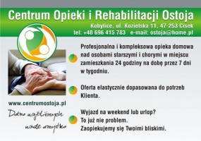 opieka nad osobami starszymi - Centrum Opieki i Rehabilitacji Ostoja Gizela Łeśko Kobylice
