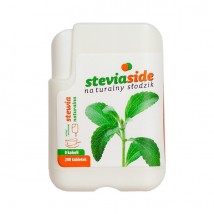 Steviaside - stewia naturalny słodzik w tabletkach - 200 tabl. - Aura Glob Trade Sopot